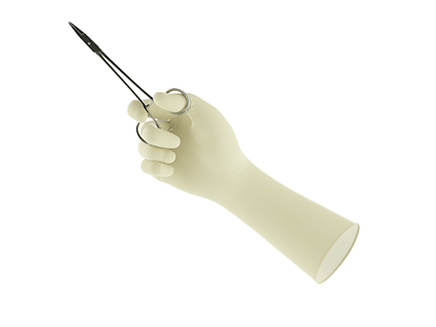 Gloves Surgical Latex ENCORE® Sensi-Touch® PF Size 7.5 Sterile Standard Cuff Length Micro-Textured Natural Chemo Tested (50PR/BX 4BX/CS 50CS/PLT) by Ansell Healthcare Products LLC  ID 7825PF